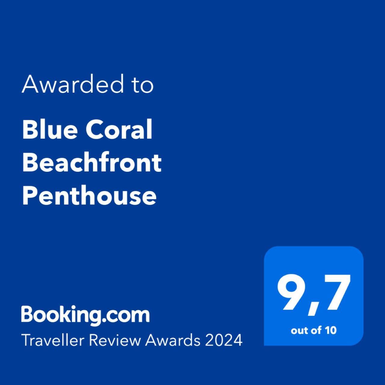 Blue Coral Beachfront Penthouse Flic en Flac Экстерьер фото
